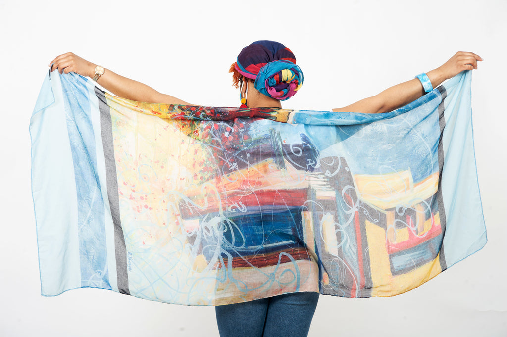 art wraps versatile scarves artsy apparel