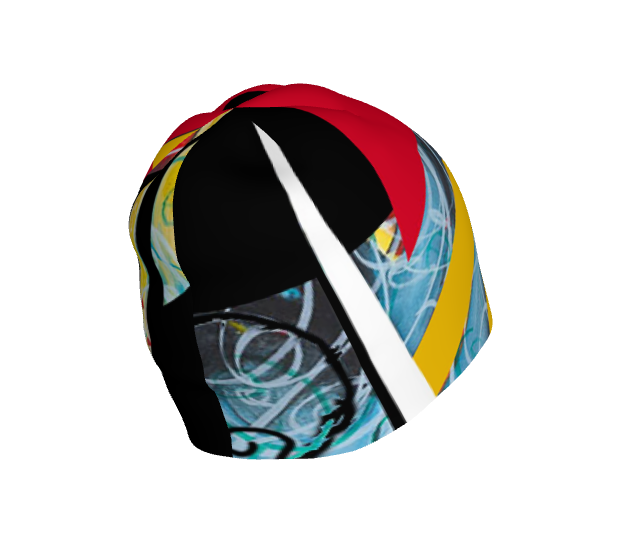 unique gift beanie contemporary art beanie