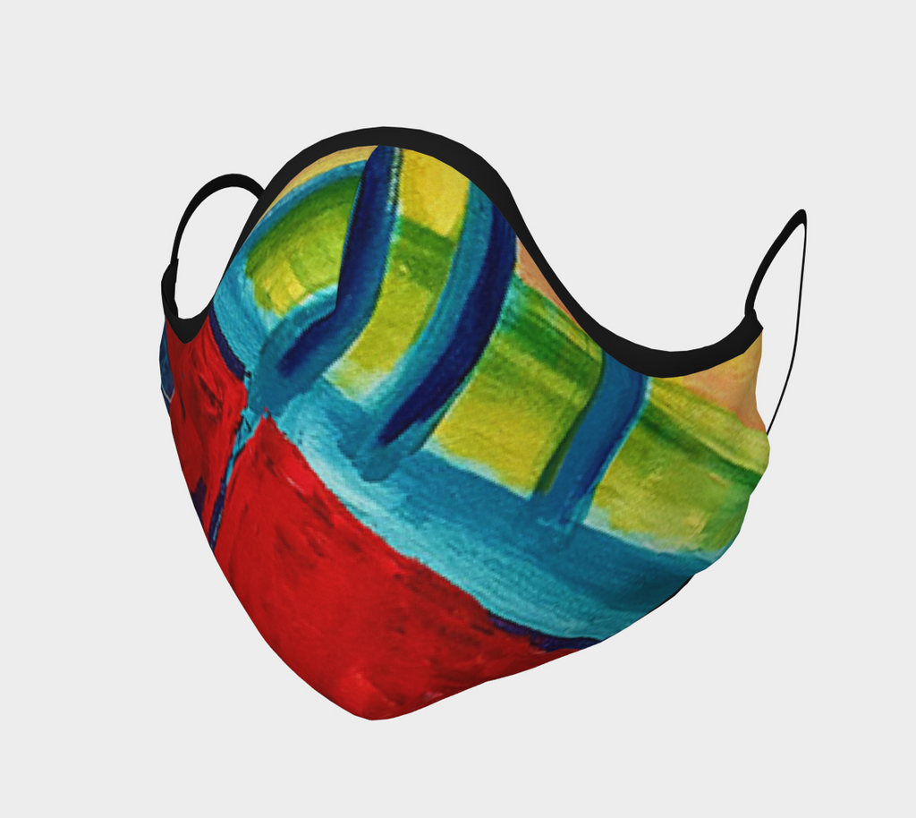 designer colorful mask