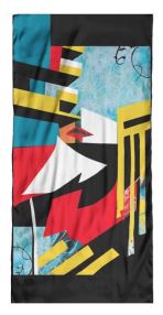 Through & Through graphic scarf