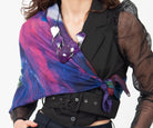 pink purple blue red white scarf jewelry
